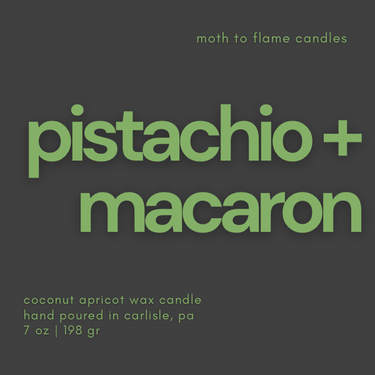 Pistachio Macaron – 7 oz Candle